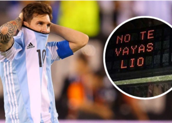 Messi y el #NoTeVayasLio: cuando Argentina le pidió que no dejara la Selección