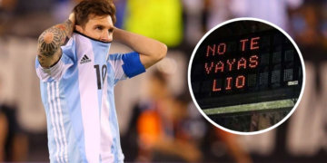Messi y el #NoTeVayasLio: cuando Argentina le pidió que no dejara la Selección