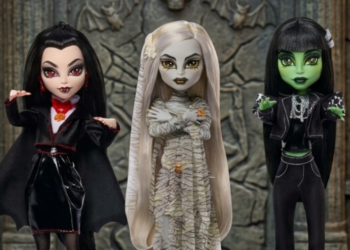 Monster High lanza nuevas muñecas de Drácula, Frankenstein y La Momia