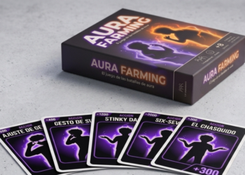 De TikTok a las cartas: Aura Farming convierte el fenómeno viral en un juego de cartas