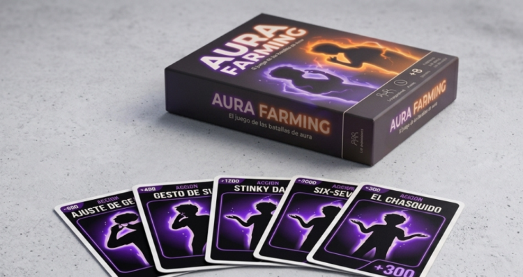 De TikTok a las cartas: Aura Farming convierte el fenómeno viral en un juego de cartas 1 De TikTok a las cartas: Aura Farming convierte el fenómeno viral en un juego de cartas