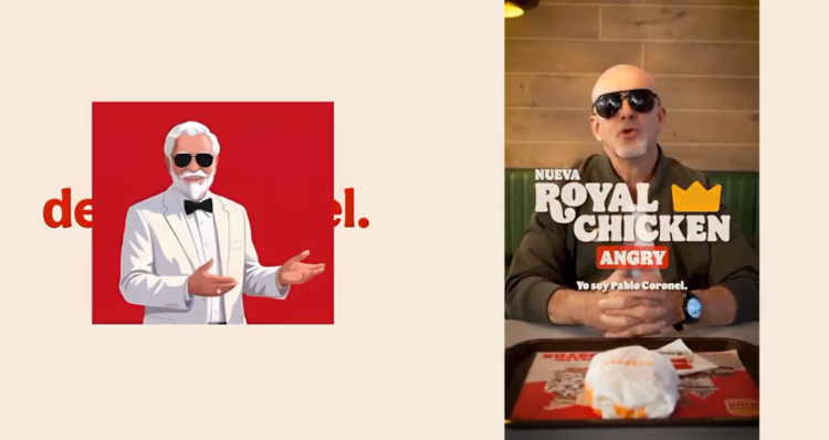 Burger King llamó a "Coroneles" para poner a prueba su nuevo pollo 1 Burger King llamó a "Coroneles" para poner a prueba su nuevo pollo
