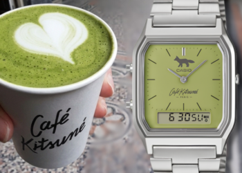 Casio Vintage x Café Kitsuné presenta un reloj inspirado en el matcha