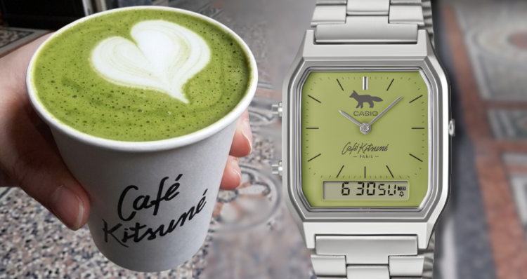Casio Vintage x Café Kitsuné presenta un reloj inspirado en el matcha 1 Casio Vintage x Café Kitsuné presenta un reloj inspirado en el matcha