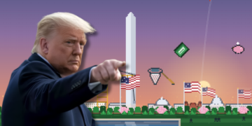 La Casa Blanca convierte la política migratoria de Trump en un videojuego estilo Snake 2 La Casa Blanca convierte la política migratoria de Trump en un videojuego estilo Snake