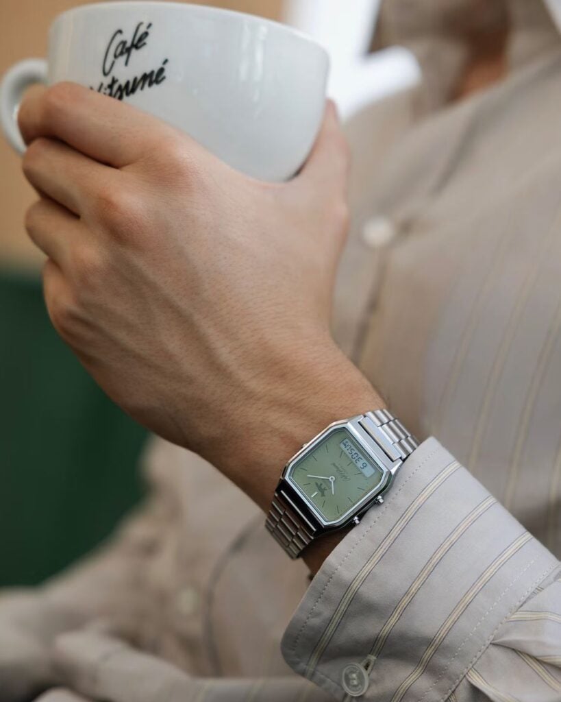 Casio Vintage x Café Kitsuné presenta un reloj inspirado en el matcha 6 Diseno sin titulo 11