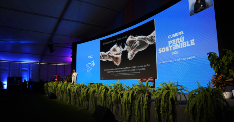 Cumbre Perú Sostenible 2026: Fortuna Ludmir plantea construir paz desde la bondad como empatía más acción 1 Cumbre Perú Sostenible 2026: Fortuna Ludmir plantea construir paz desde la bondad como empatía más acción