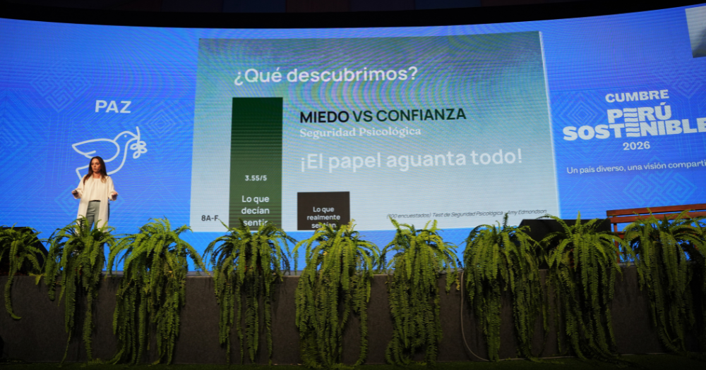 Cumbre Perú Sostenible 2026: Fortuna Ludmir plantea construir paz desde la bondad como empatía más acción 2 Fortuna Ludmir plantea la bondad como una herramienta para construir paz