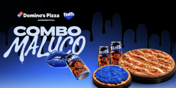 Domino’s presenta Crazy Pizza, una versión que tiñe la lengua de azul 3 Dominos lanza una pizza que tine la boca