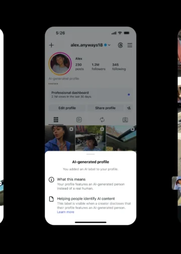 MercadoNegro 32 Instagram reducira visibilidad de perfiles de personas creadas con IA