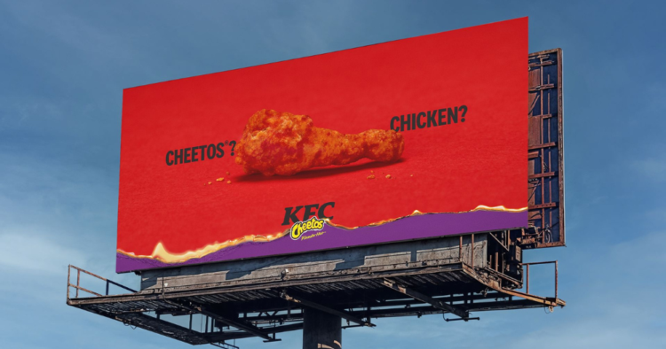 KFC Canadá juega con el parecido entre sus piezas de pollo y los Cheetos 1 KFC nueva campana