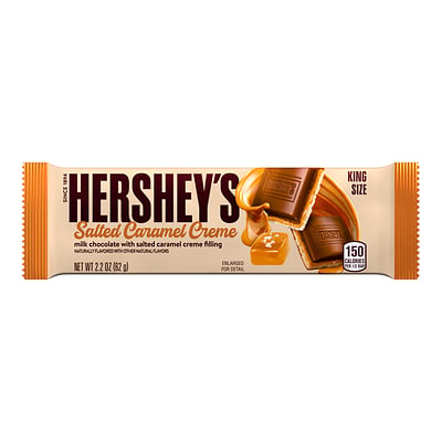 KATSEYE transforma su icónico "Pinky Up" en parte de la nueva campaña de Hershey's 4 New Hersheys Creme Bar in Salted Caramel flavor