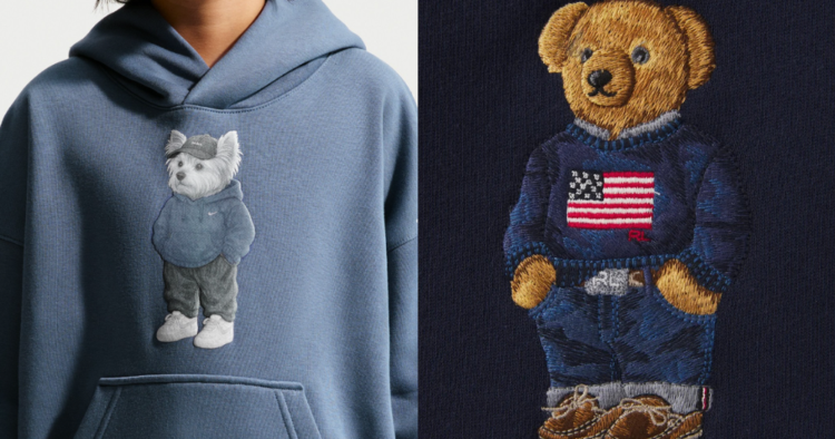 Nike presenta nueva mascota y recibe críticas por su parecido con el Polo Bear de Ralph Lauren 1 Nike