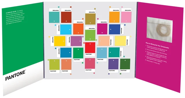 Pantone convierte su universo cromático en merchandising para la temporada navideña 4 Pantone convierte su universo cromático en merchandising para la temporada navideña.