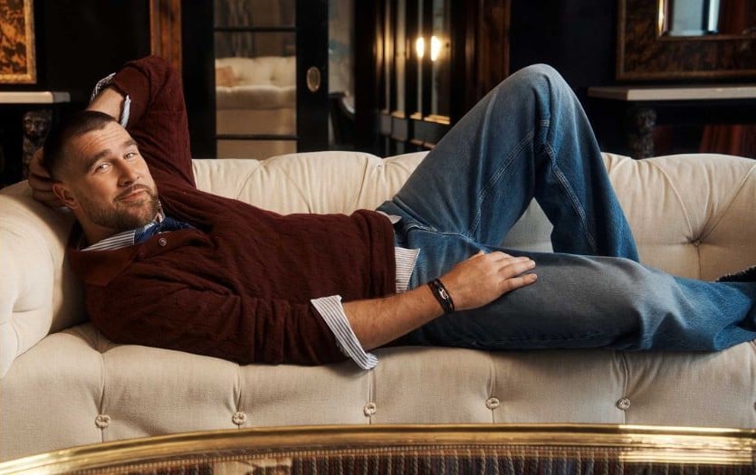 Travis Kelce presenta a su perrita junto a Taylor Swift en campaña de Tommy Hilfiger 2 Travis Kelce presenta a su perrita junto a Taylor Swift en campaña de Tommy Hilfiger.