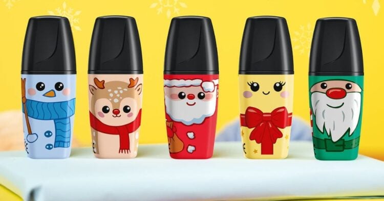 Stabilo convierte sus clásicos resaltadores BOSS Mini en personajes navideños 1 PORTADA MN 2026 09 14T104612.235