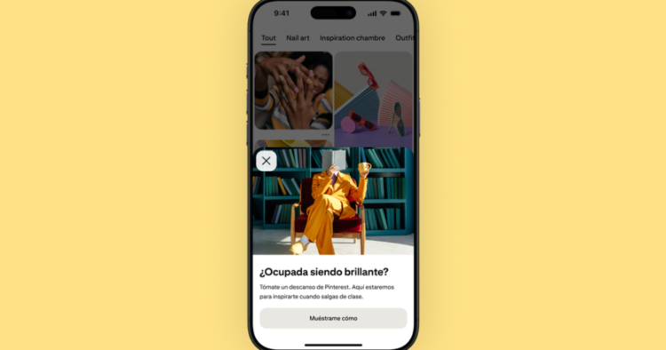 Pinterest lanza en México una función para promover la desconexión digital durante el horario escolar 1 Pinterest