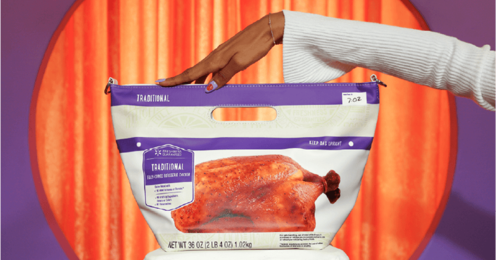 Walmart convierte su pollo rostizado en una cartera de edición limitada 2 Portada 1