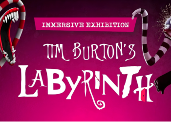 Así es el laberinto de Tim Burton que llega a Tokio