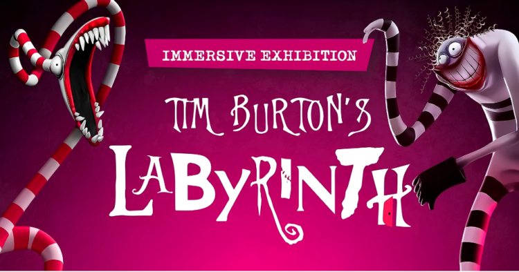 Así es el laberinto de Tim Burton que llega a Tokio 1 Así es el laberinto de Tim Burton que llega a Tokio