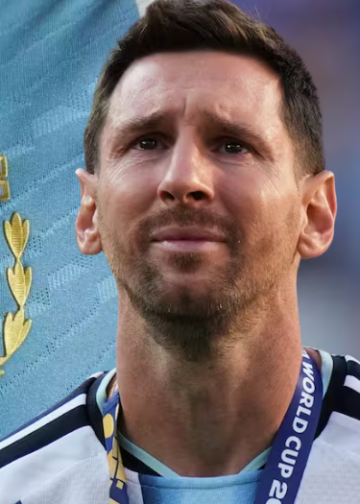 MercadoNegro 22 Messi recibió una carta del escudo argentino en su despedida de la Selección