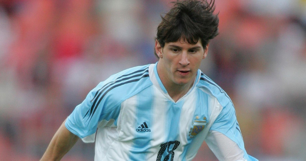 Messi recibió una carta del escudo argentino en su despedida de la Selección 2 21 años de Lionel Messi con la Selección Argentina