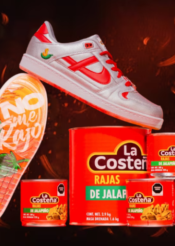 MercadoNegro 24 Panam y La Costeña se unen con unas zapatillas inspiradas en enlatados