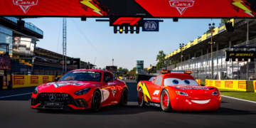 Rayo McQueen llega a Monza para celebrar los 20 años de Cars 4 Rayo McQueen llega a Monza para celebrar los 20 años de Cars