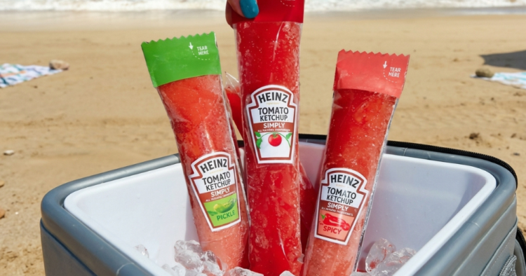 Heinz imagina chups de kétchup, pepinillo y picante 1 Heinz imagina chups de cátsup, pepinillo y picante