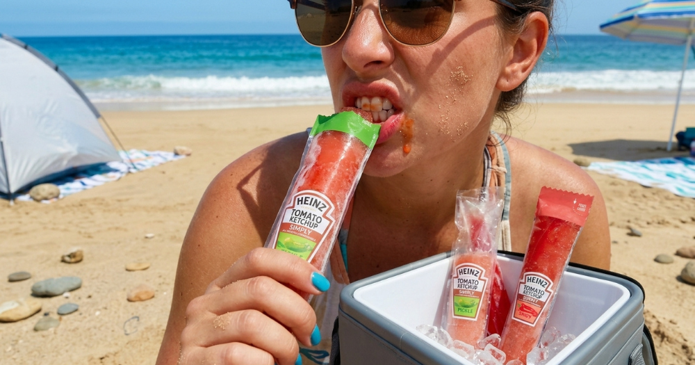 Heinz imagina chups de kétchup, pepinillo y picante 2 Heinz lleva sus sabores clásicos a las chups