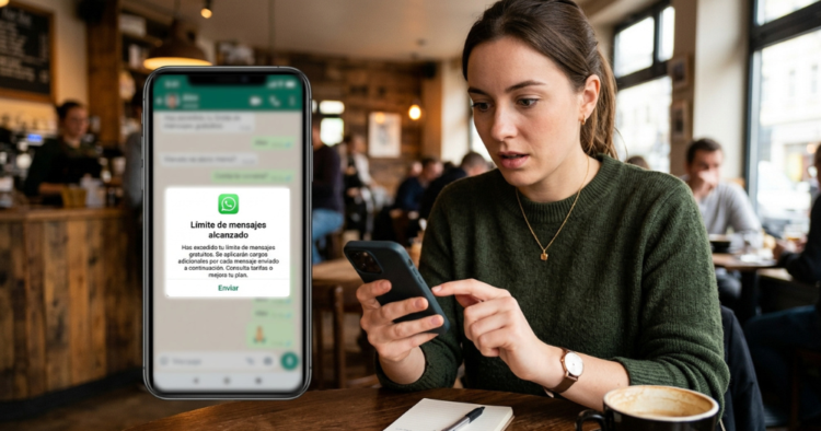 WhatsApp tendrá límite de mensajes y cobrará por excederlo 1 WhatsApp tendrá límite de mensajes y cobrará por excederlo