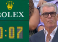 El agente 007 aparece en el minuto 007 durante la final del US Open