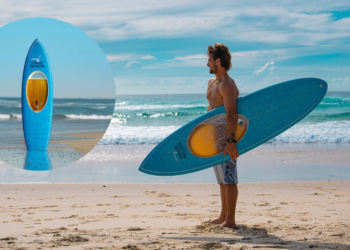 Gage Roads crea una tabla de surf capaz de almacenar 10 litros de cerveza