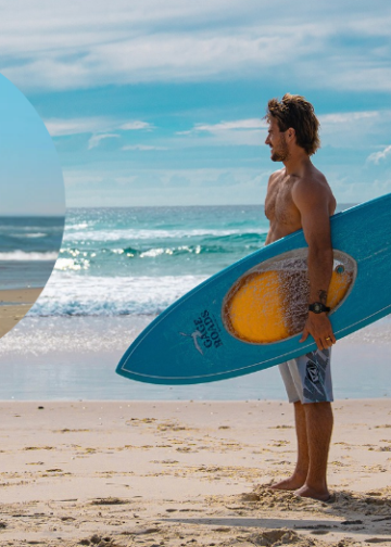 Gage Roads crea una tabla de surf capaz de almacenar 10 litros de cerveza