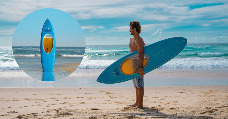 Gage Roads crea una tabla de surf capaz de almacenar 10 litros de cerveza