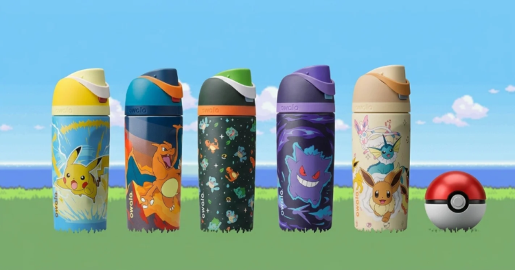 Owala y Pokémon se unen en una colección de botellas edición limitada 1 Owala y Pokémon se unen en una colección de botellas edición limitada
