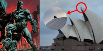 Batman apareció sobre la Ópera de Sídney por el Batman Day 4 Batman apareció sobre la Ópera de Sídney por el Batman Day
