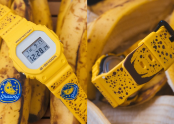 BAIT y G-Shock lanzan un reloj inspirado en una plátano