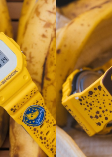 MercadoNegro 24 BAIT y G-Shock lanzan un reloj inspirado en una plátano