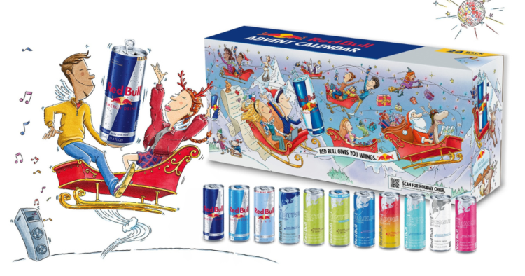 Red Bull lanzará un calendario de adviento con 24 latas de distintos sabores 1 Red Bull
