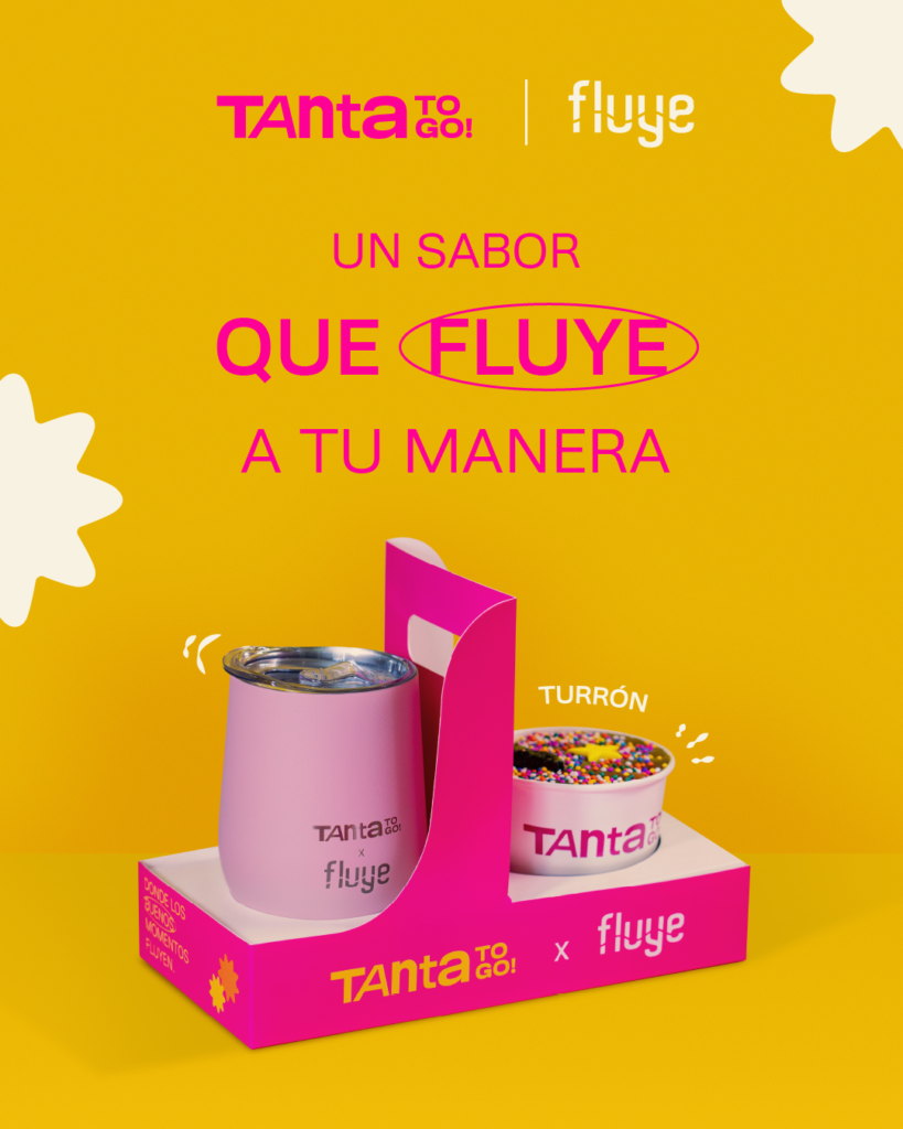 Tanta To Go celebra su llegada a Jockey Plaza con una edición limitada y una colaboración especial con Fluye 2 TTG MNegro Fluye RRSS 1080 x 1350 px