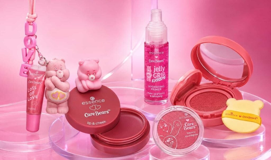 "Los Ositos Cariñositos" llegan al mundo beauty con una colección junto a Essence 4 essence care bears collaboration 34 1024x607 1