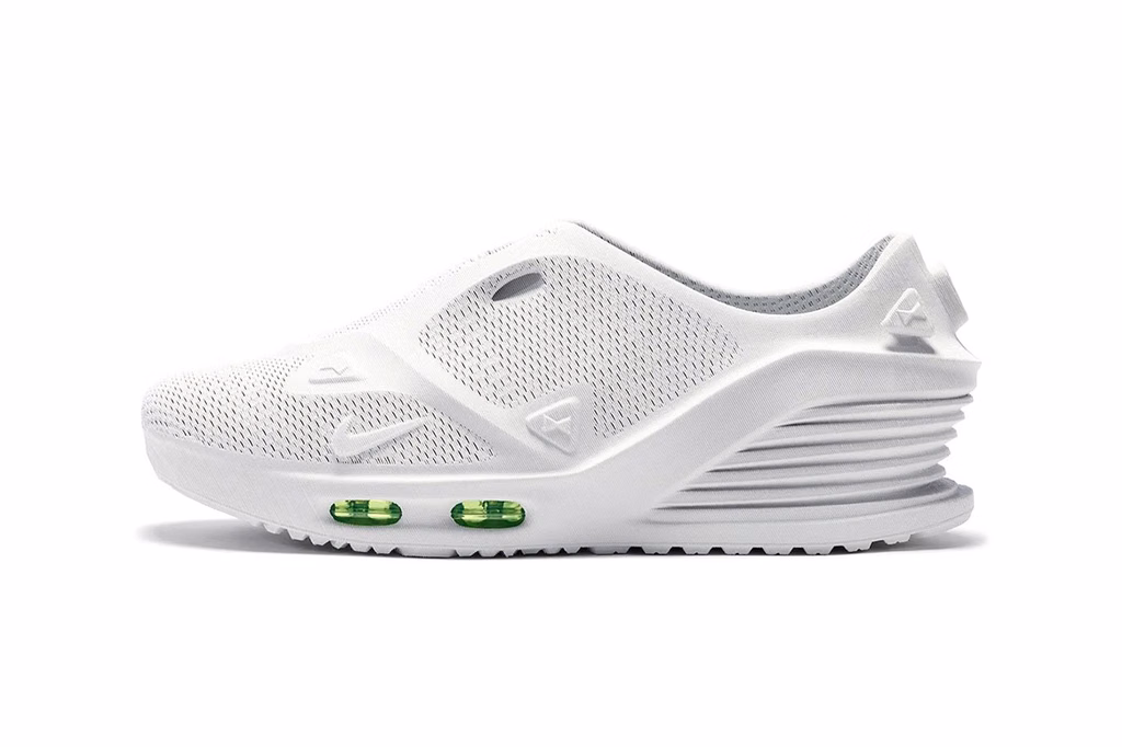 Nike lanza una nueva zapatilla 3D junto a Zellerfeld e incorpora tecnología ZellerMESH 2 https hypebeast.com image 2026 09 25 nike air max link 3d printed via airworks program new silhouette revealed 001