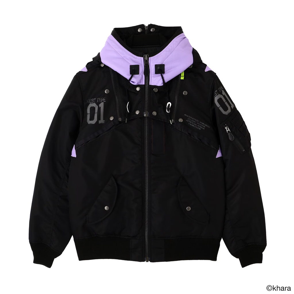 Evangelion x AVIREX presenta chaquetas inspiradas en EVA-01, EVA-02 y Mark.06 2 image 257