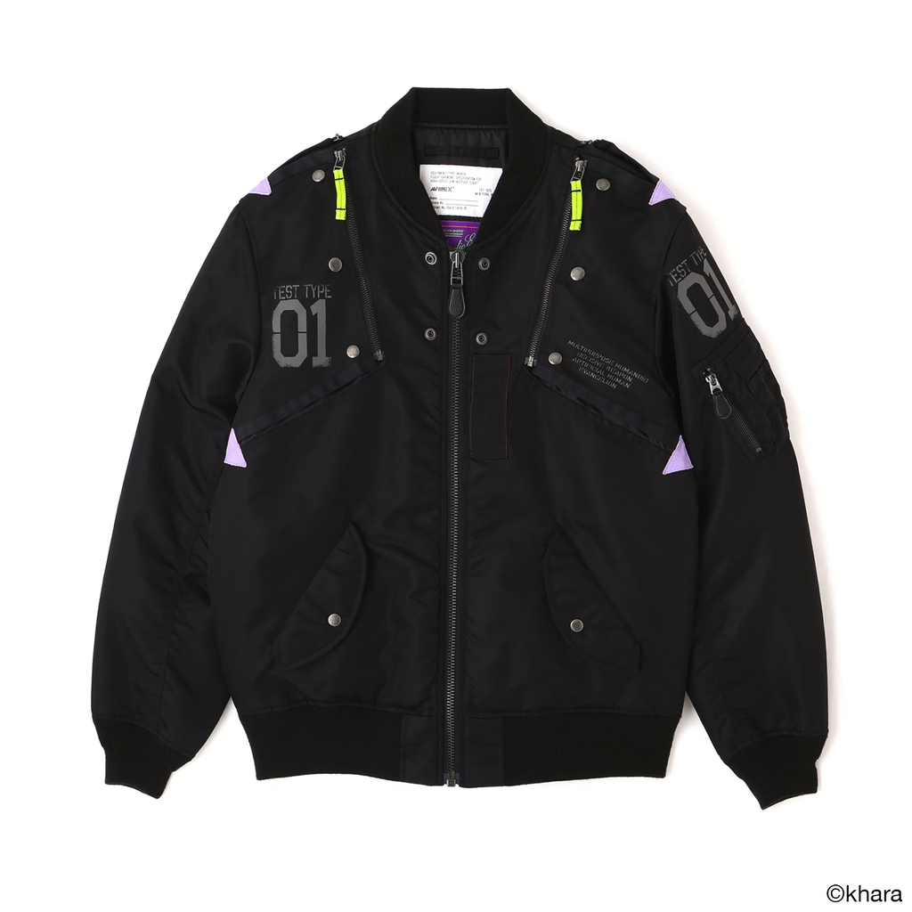 Evangelion x AVIREX presenta chaquetas inspiradas en EVA-01, EVA-02 y Mark.06 3 image 259