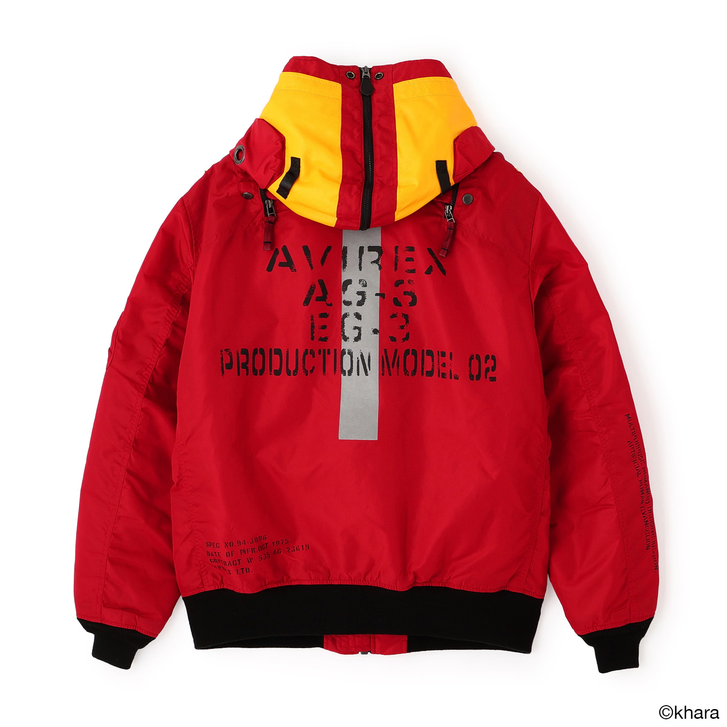 Evangelion x AVIREX presenta chaquetas inspiradas en EVA-01, EVA-02 y Mark.06 6 image 261
