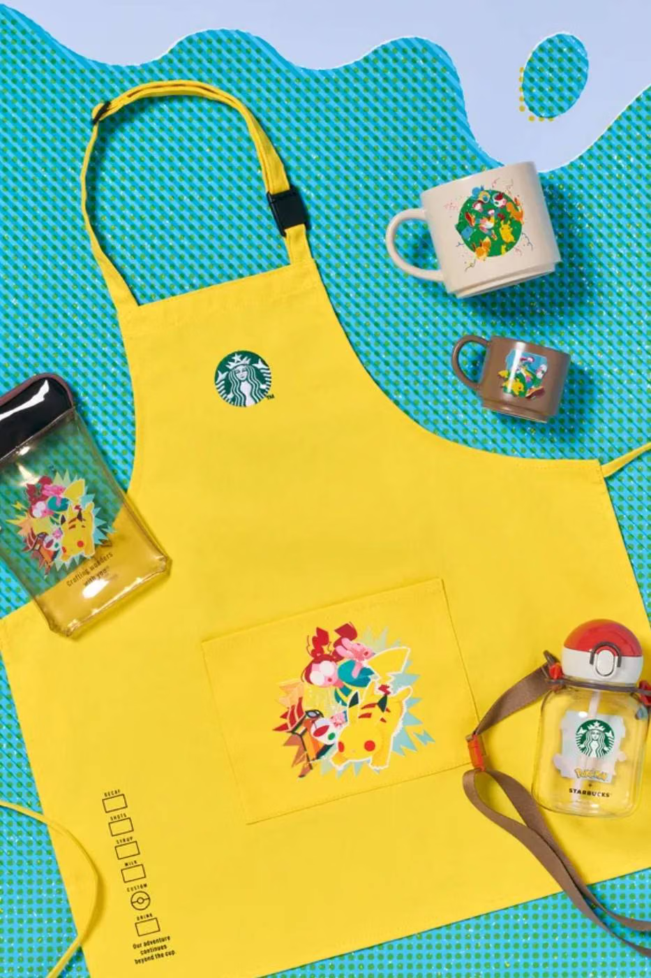 Pokémon x Starbucks lanza un latte de Pikachu y una colección de 41 productos 4 image 289