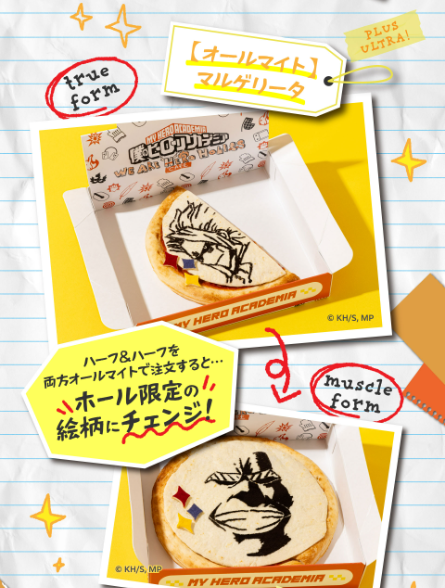 My Hero Academia abrirá un café temático con pizzas inspiradas en sus héroes 8 image 323