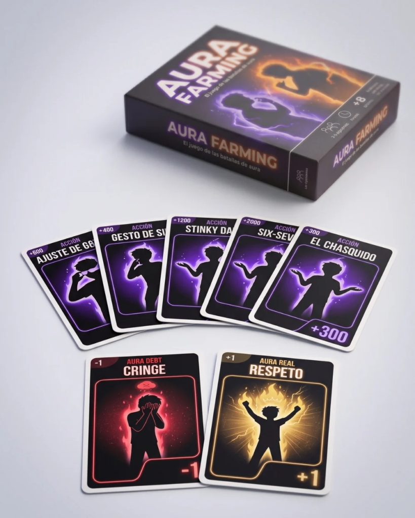 De TikTok a las cartas: Aura Farming convierte el fenómeno viral en un juego de cartas 3 image 57