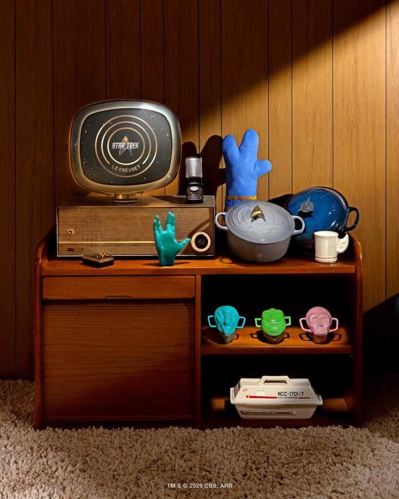 Le Creuset x Star Trek: así luce la colección que celebra el 60° aniversario de la franquicia de ciencia ficción 2 star trek explore